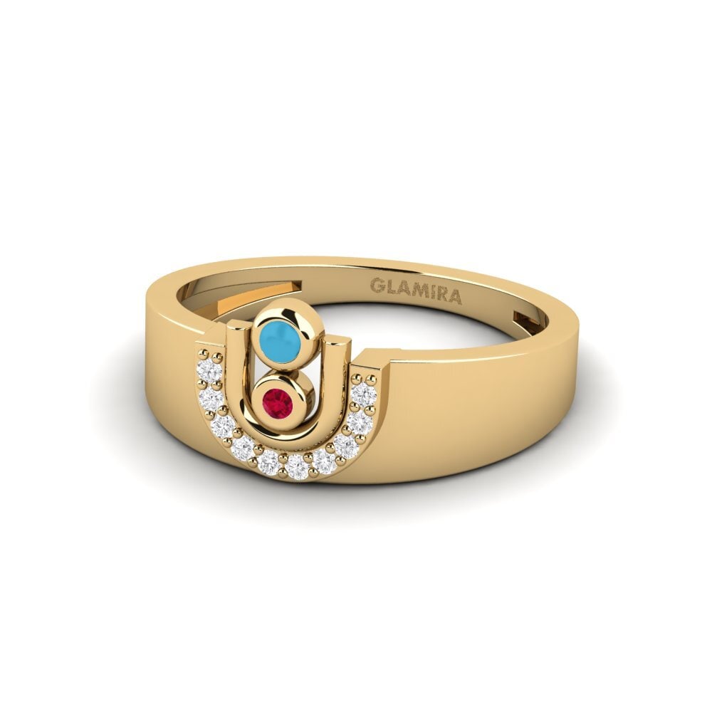 Or Jaune 750 Bague Sirenza
