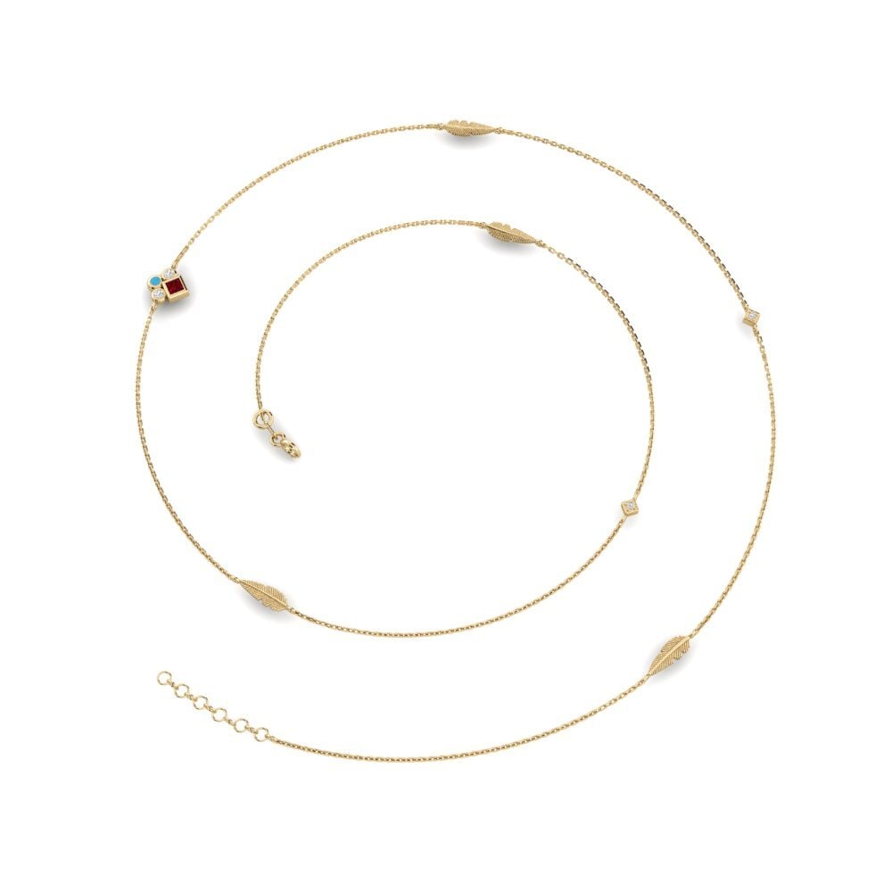 Or Jaune 750 Collier pour femme Soltar