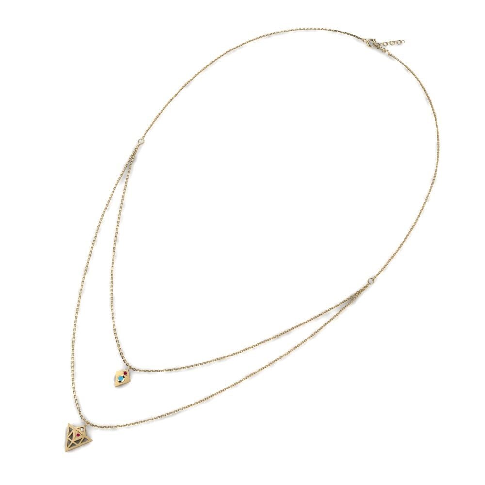 Or Jaune 750 Collier pour femme Specifically