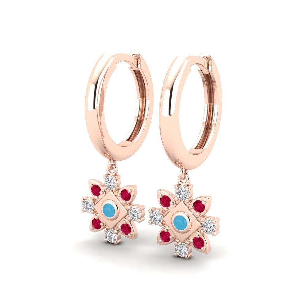 14k Rose Gold Women's Earring Sulg