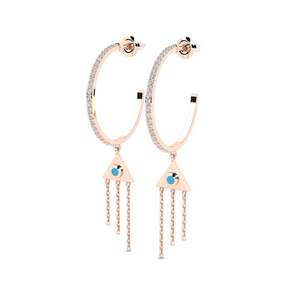 14k Rose Gold Women's Earring Variation
