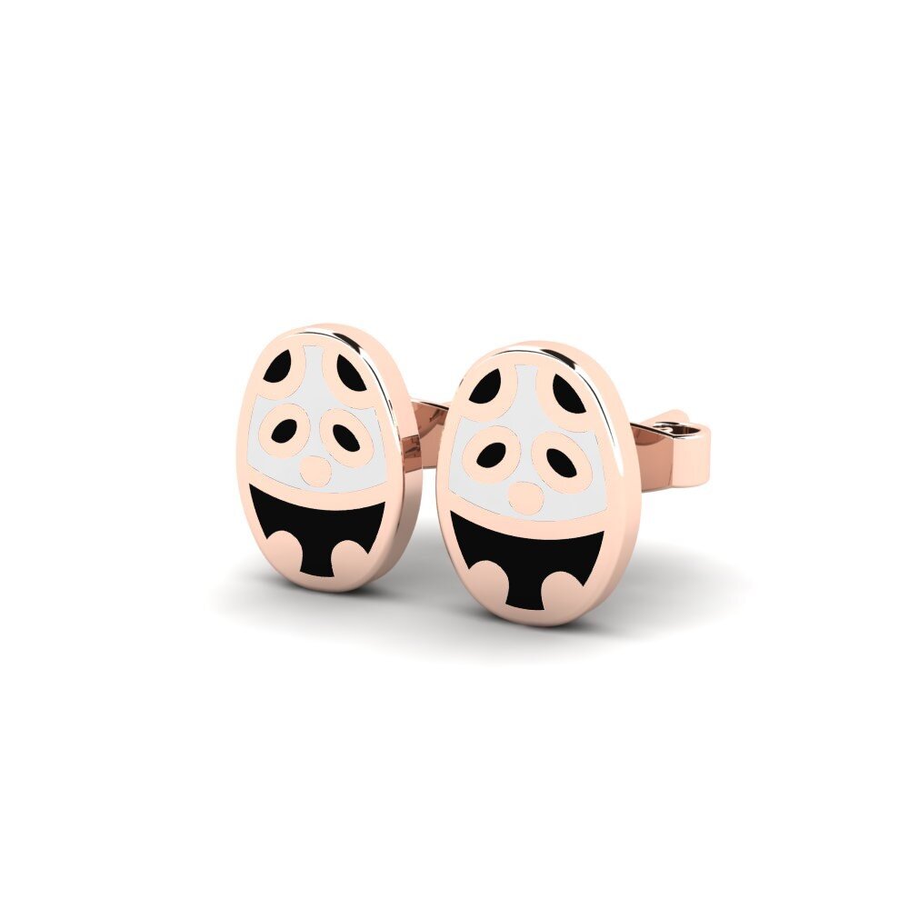 18ct Rose Gold Kid's Earring Sessen