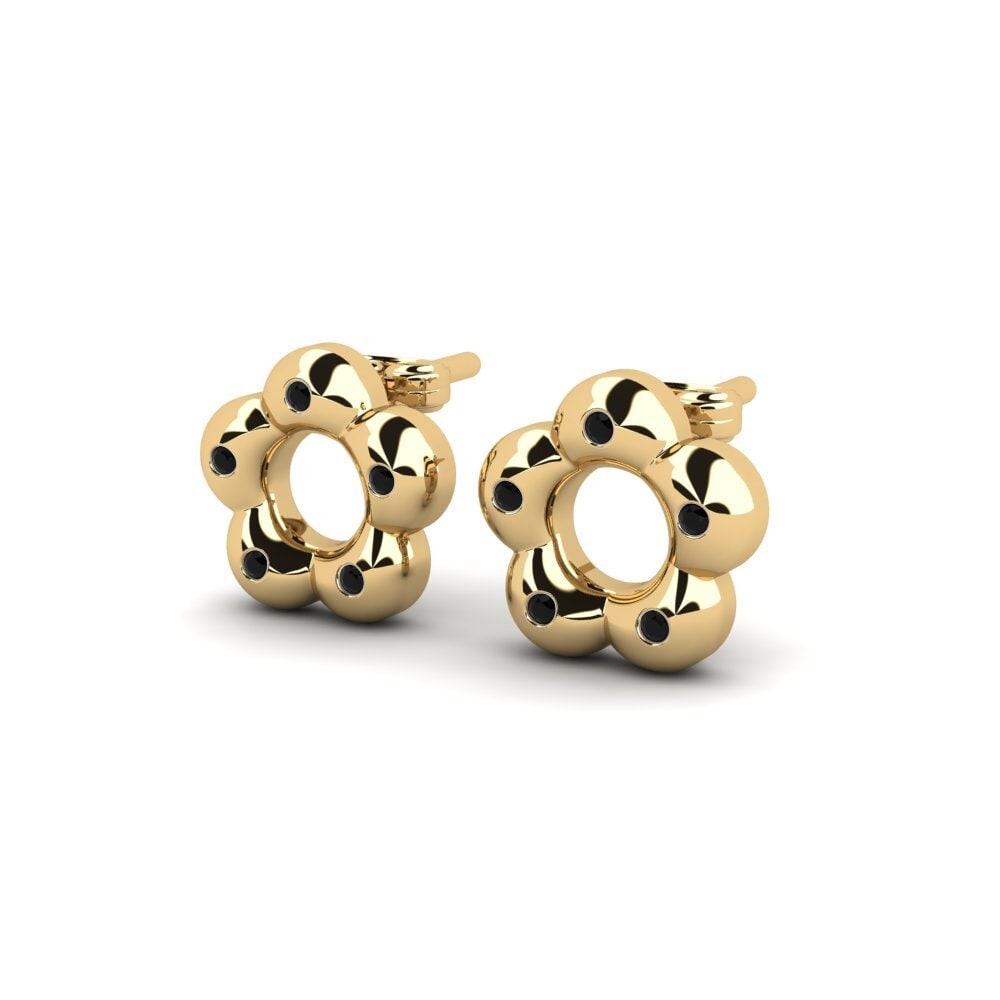 Black Diamond Kid's Earring Spinata