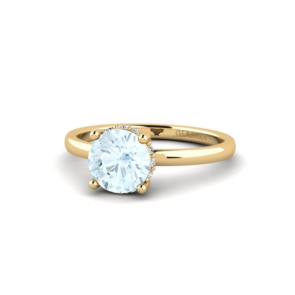 Aquamarine Engagement Ring Vennis