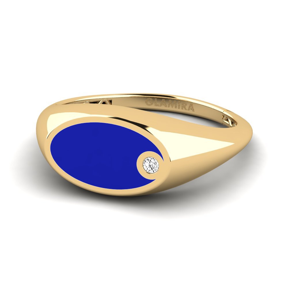 Moissanit Pinker Ring Clysi