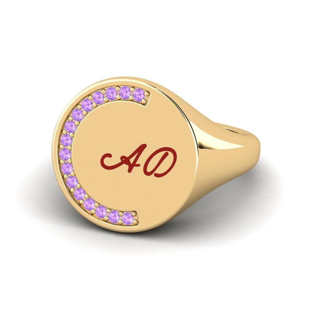 Amethyst Pinker Ring Orom
