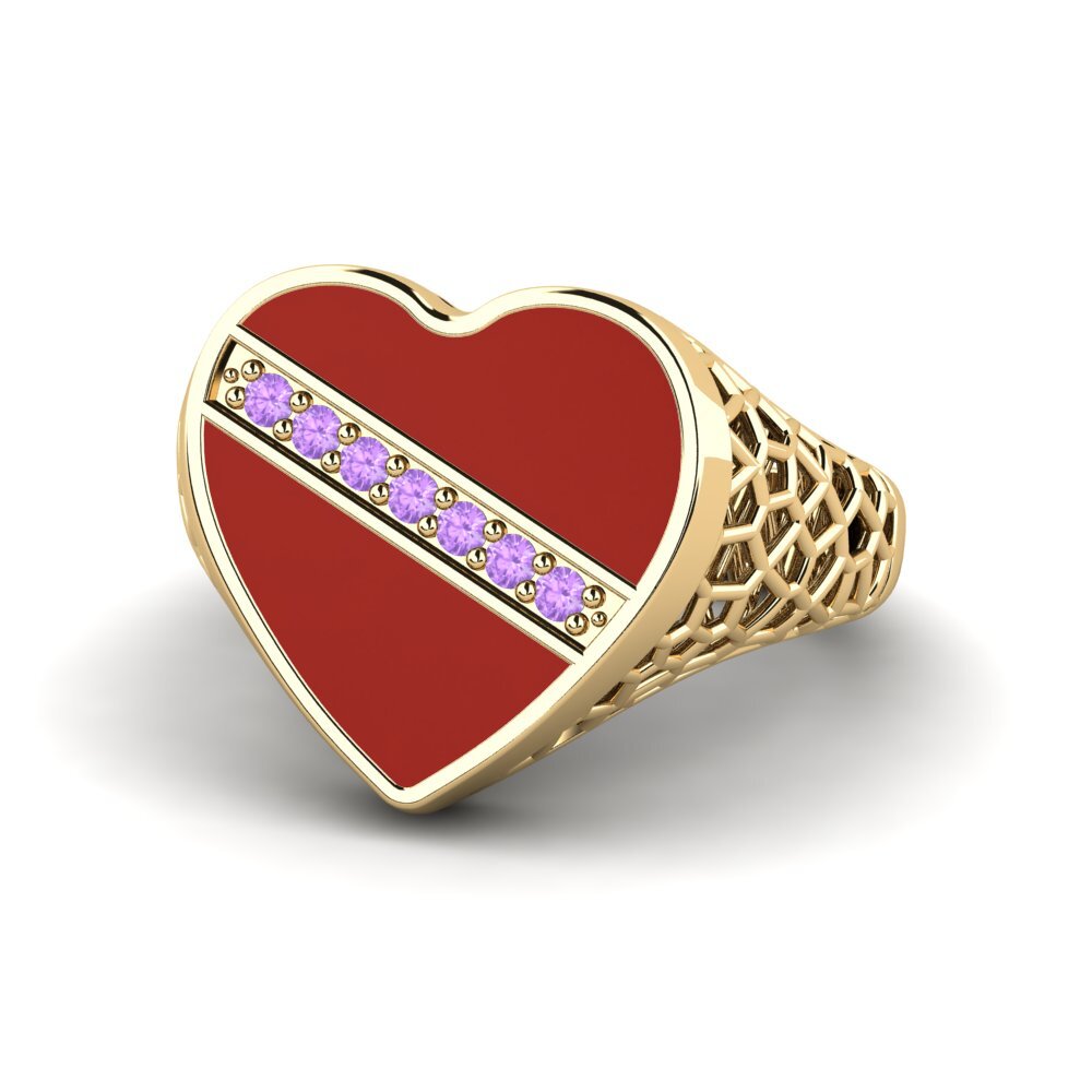 Amethyst Pinker Ring Recges