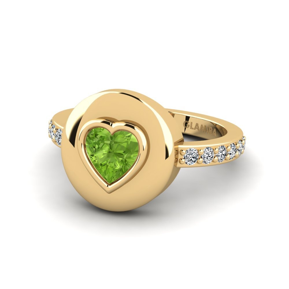 Peridot Pinky Ring Trakel