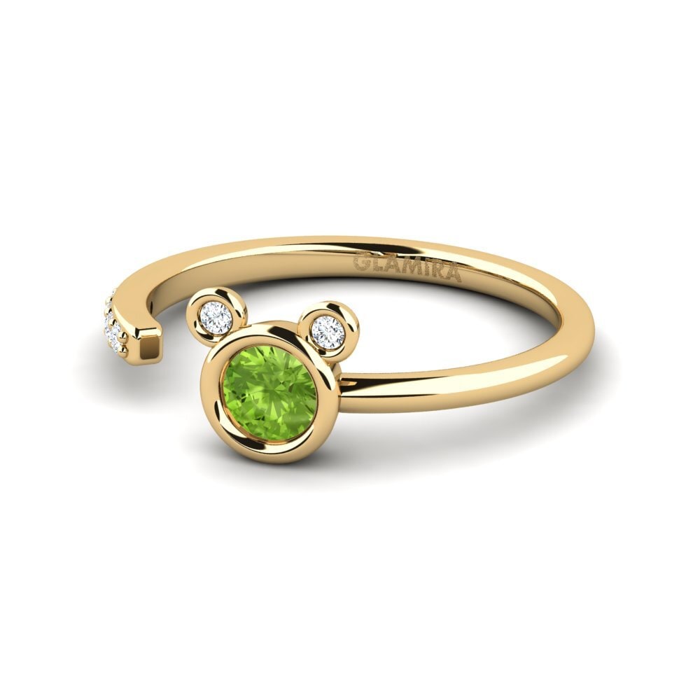 Peridot Pinky Ring Ufandin