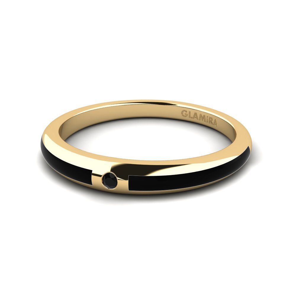 Diamante Negro Anillo Apsop