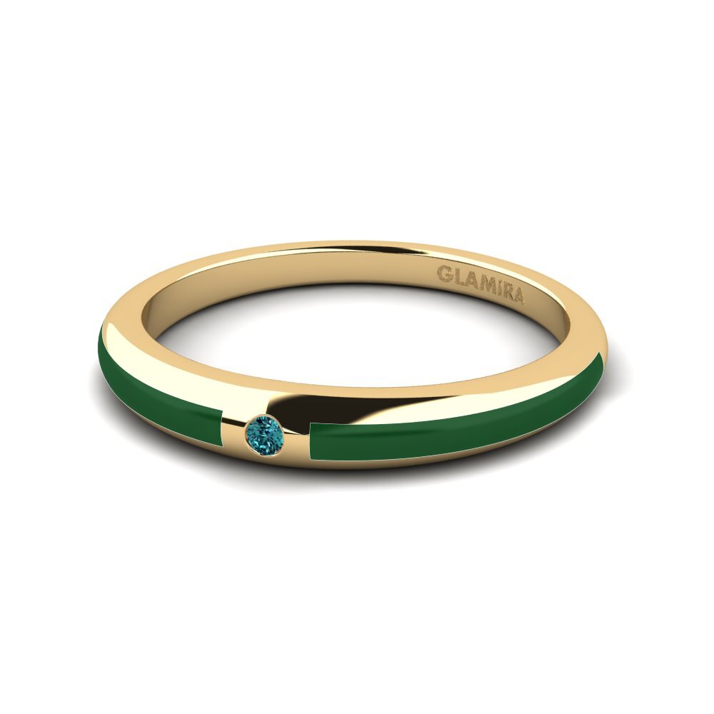 Blauer Diamant Ring Apsop