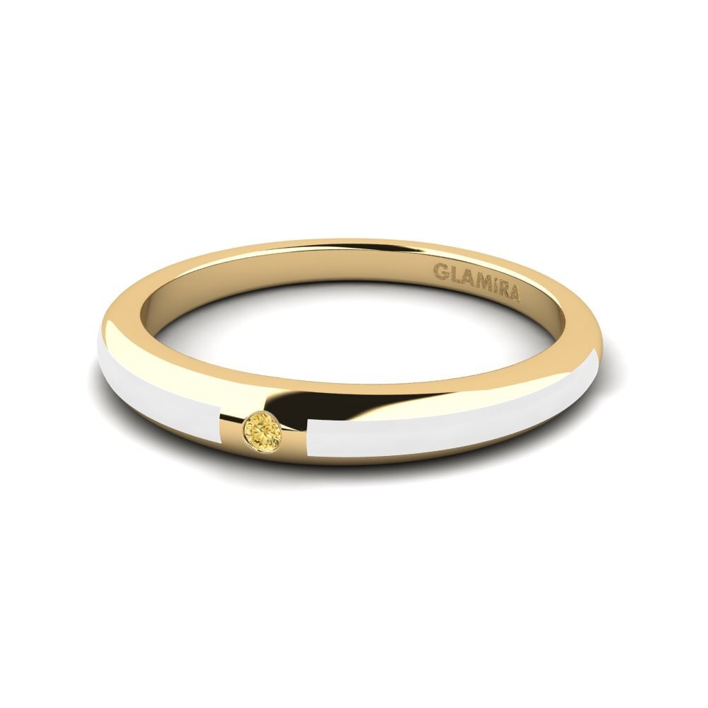 Gelber Diamant Ring Apsop