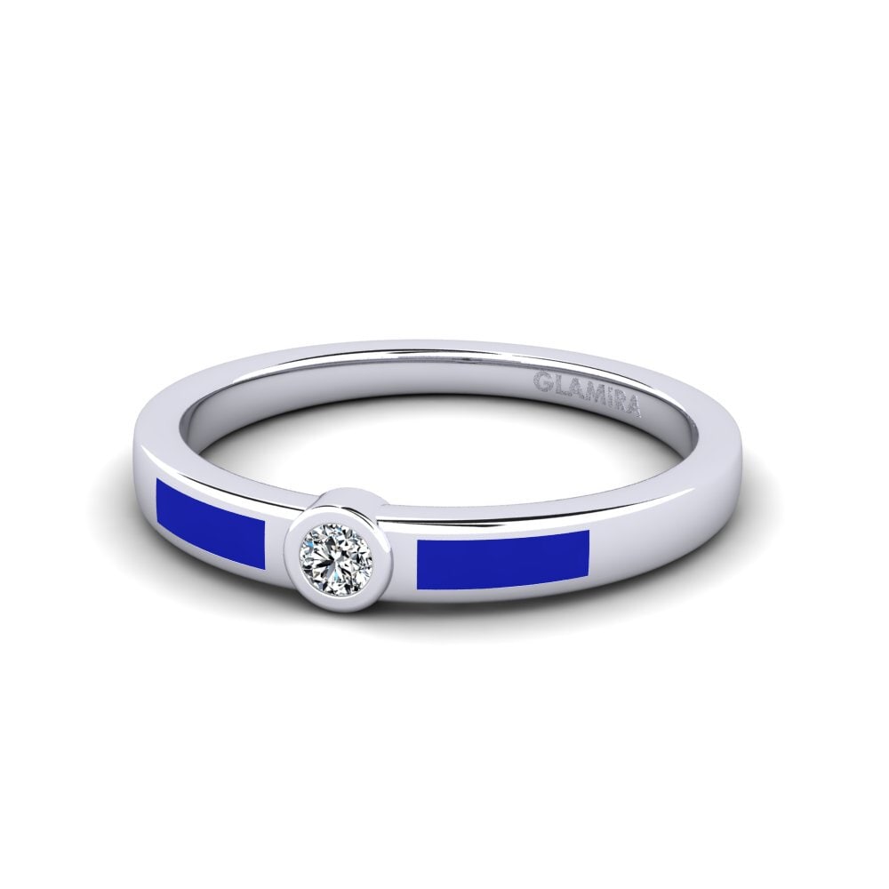 9ct White Gold Ring Awun
