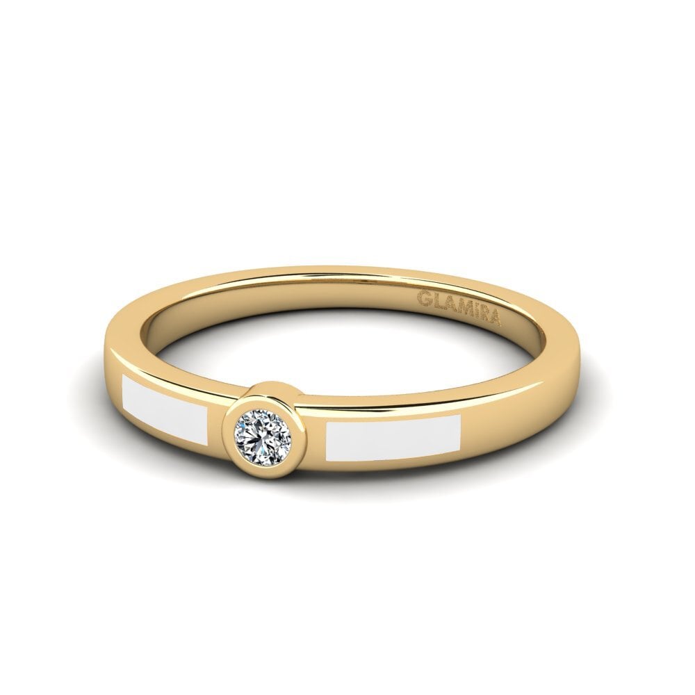 Gelbgold 585 Ring Awun