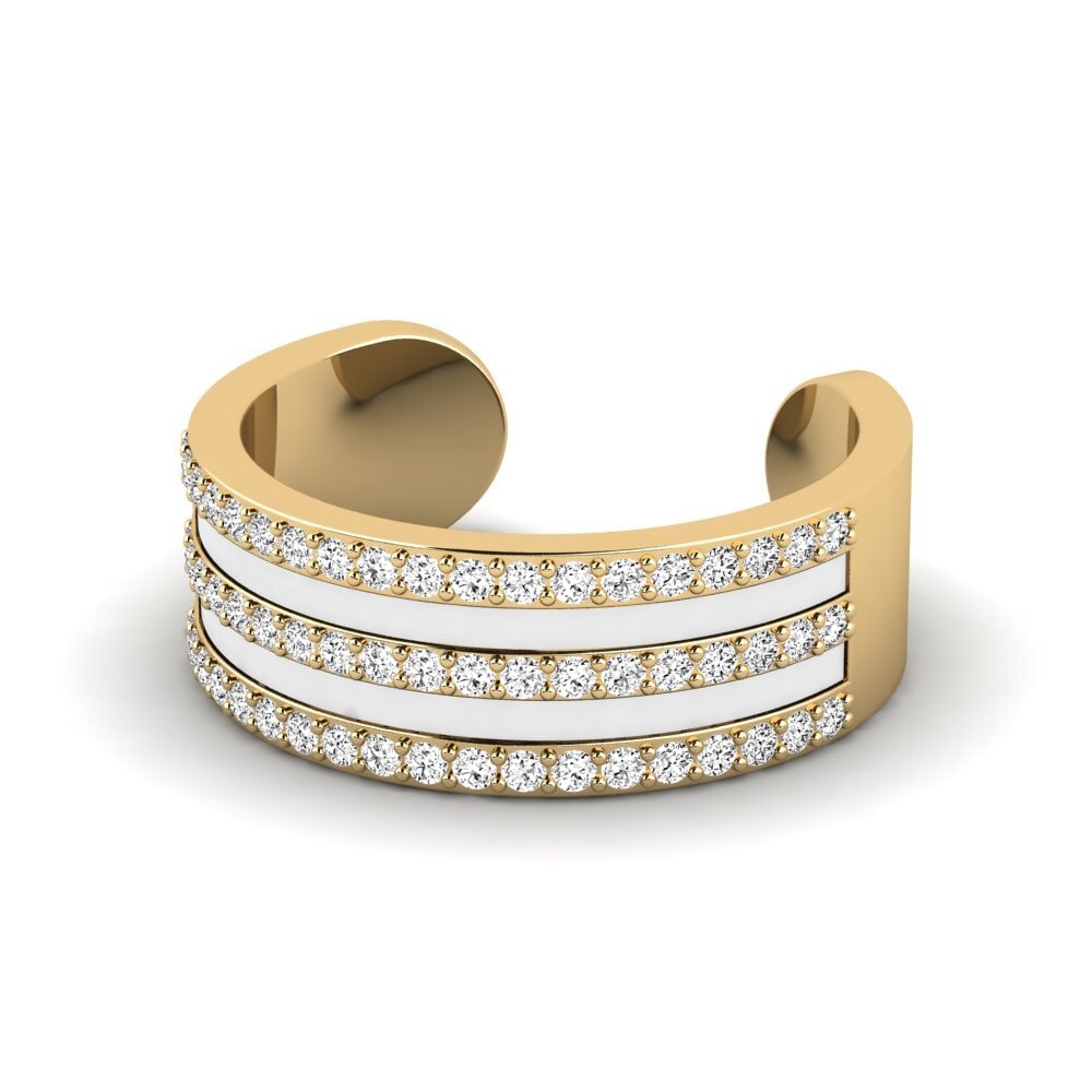 Moissanit Ring Denden