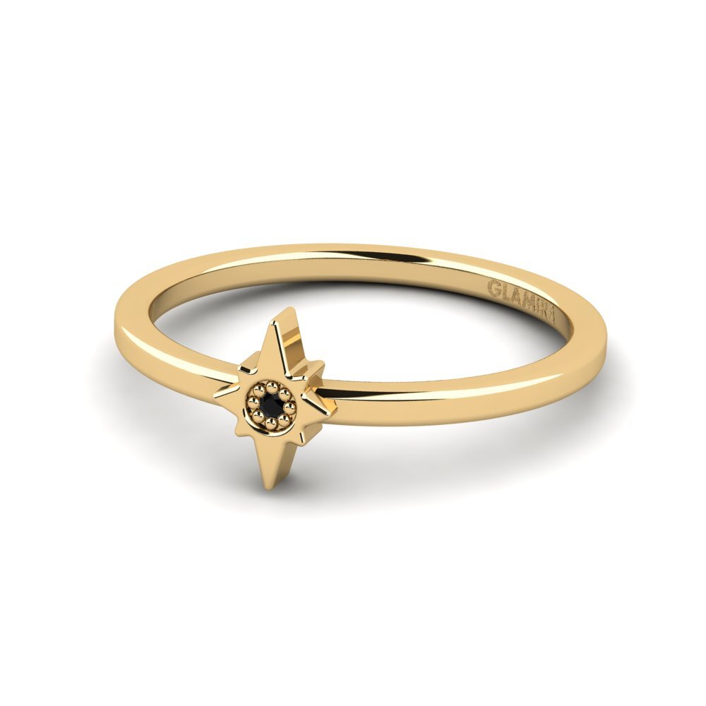 Zafiro negro Anillo Dimitrixa