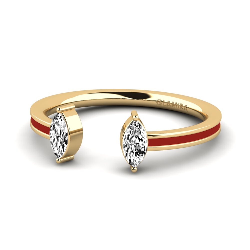 Moissanit Ring Efis