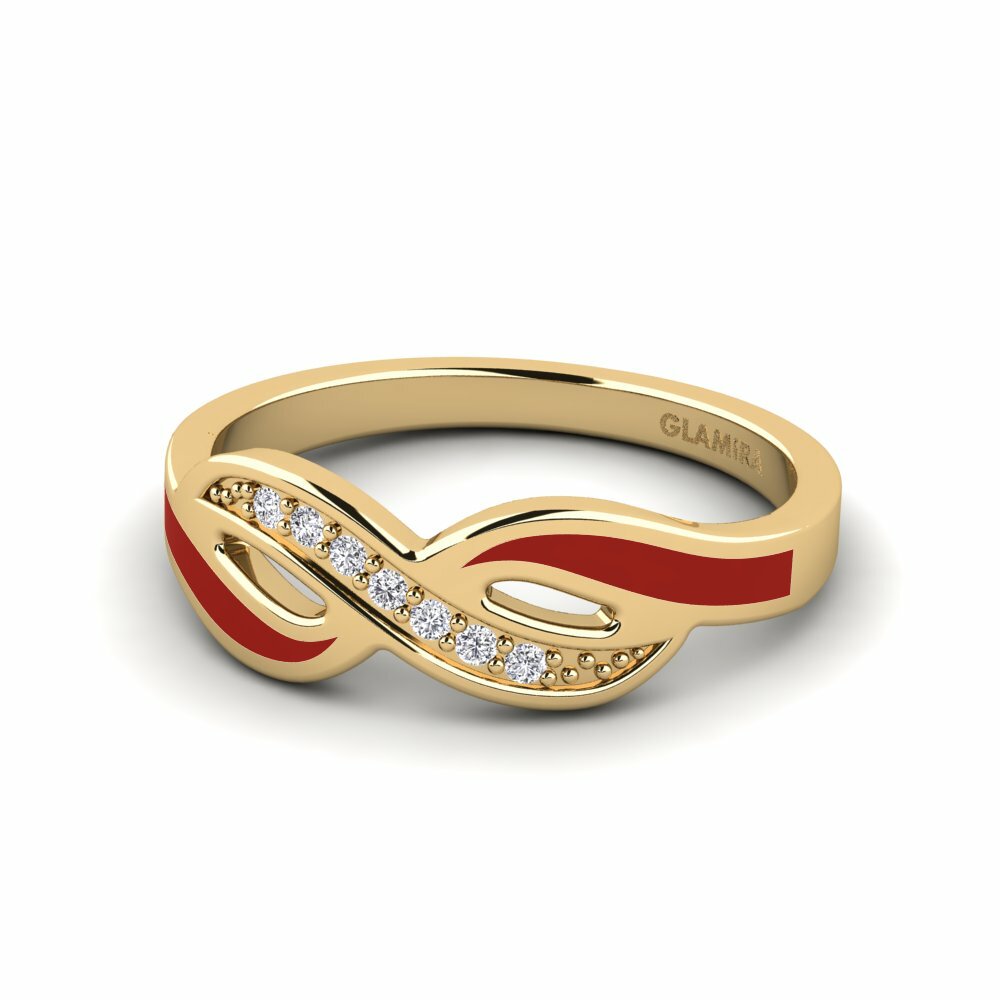 Bagues Diamant De Synthèse Infinity