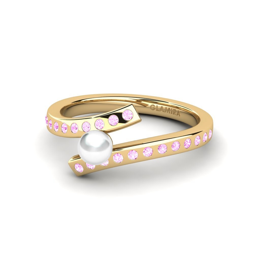 Zafiro Rosado Anillo Gyfige