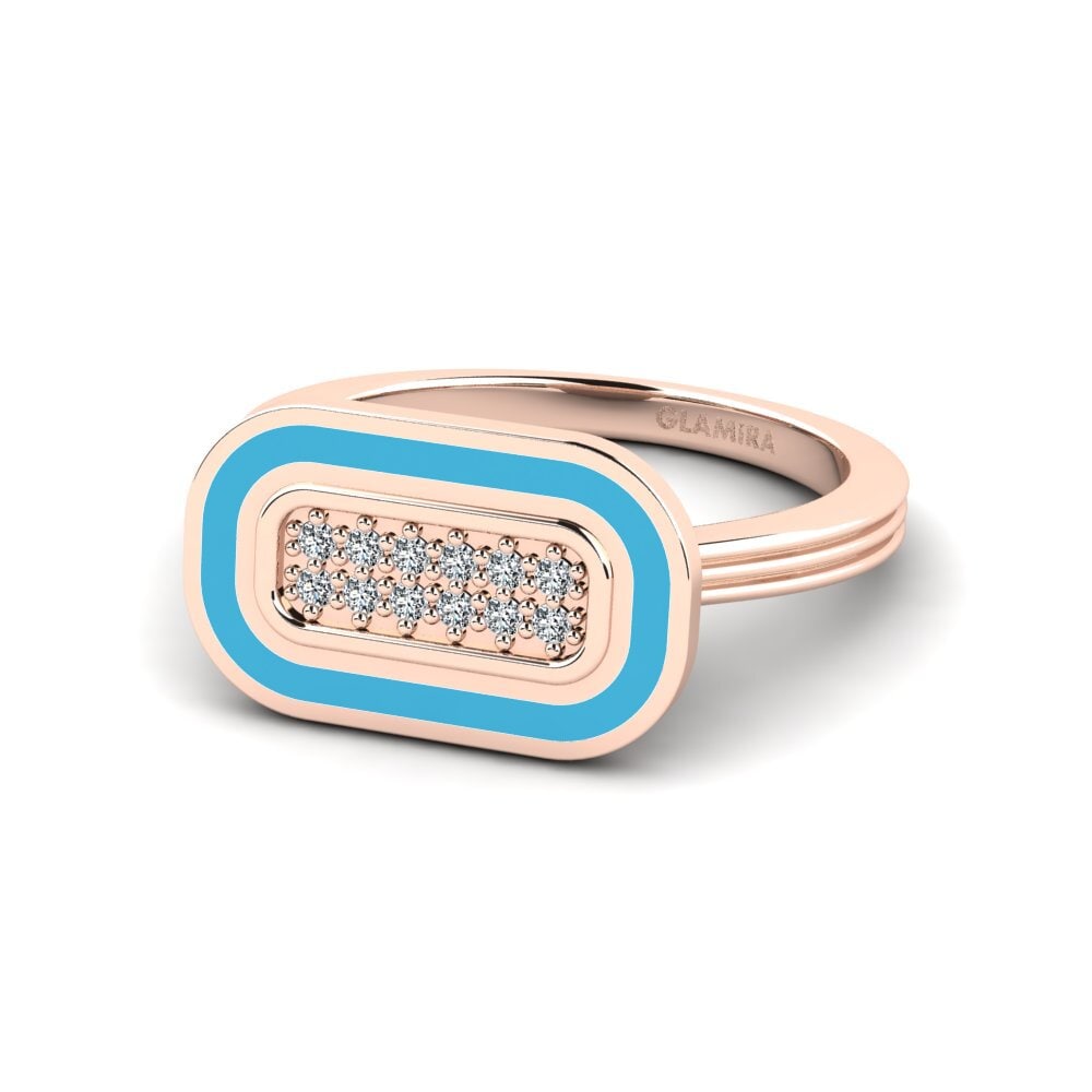 Rotgold 375 Ring Hinnako