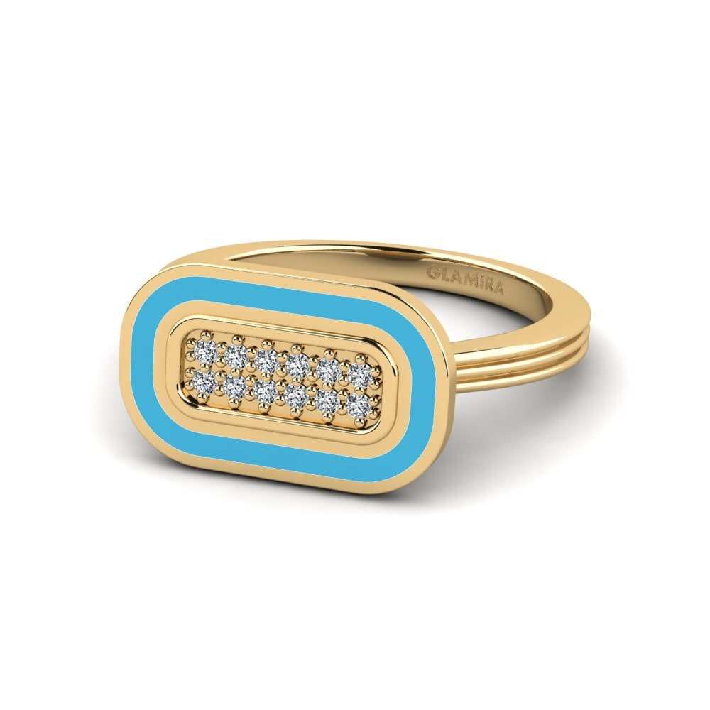 Gelbgold 750 Ring Hinnako