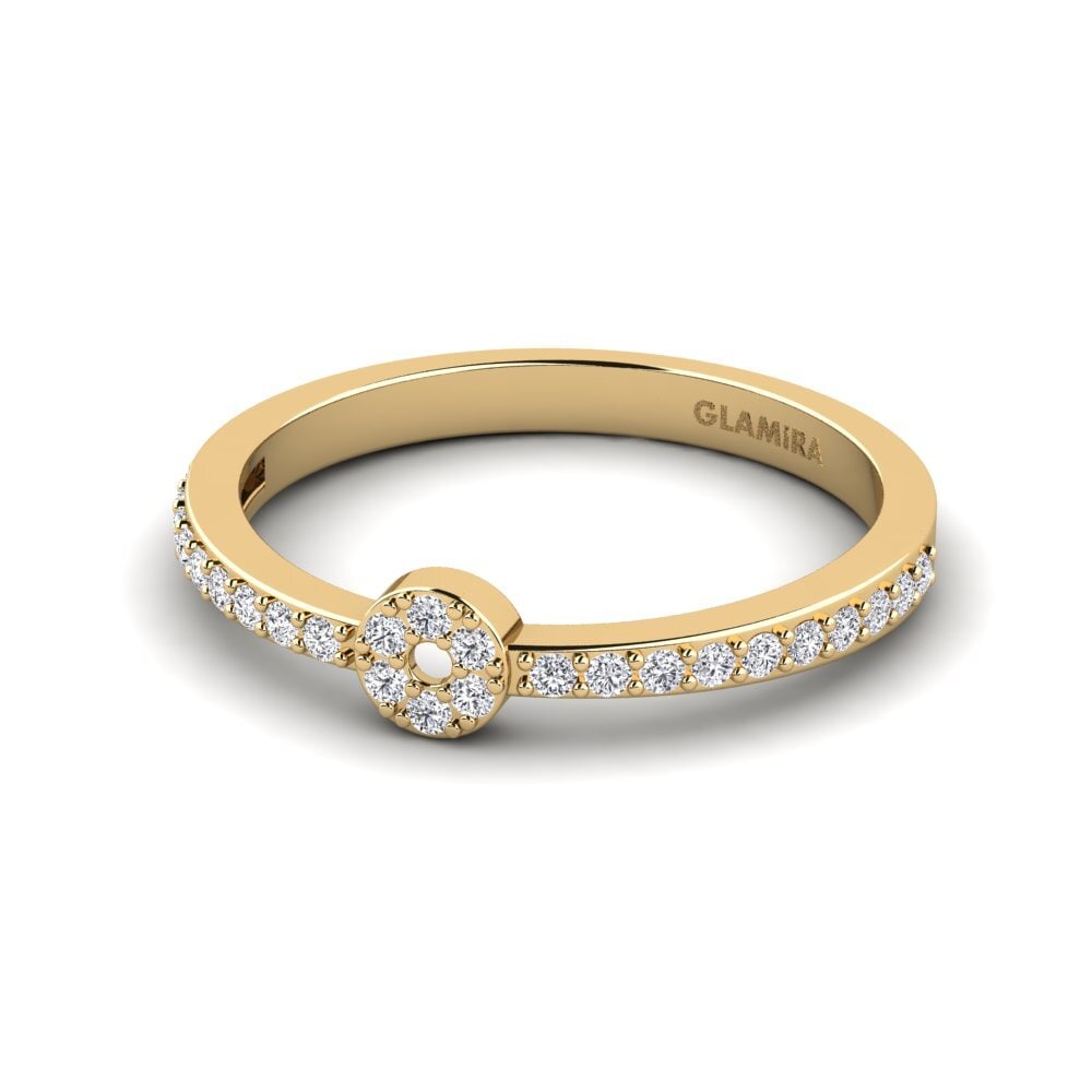Diamante cultivado en laboratorio Anillo Ligenes