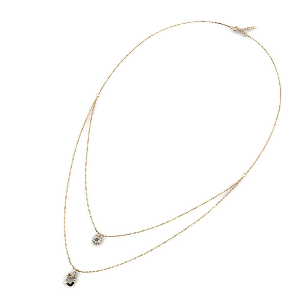 Diamante cultivado en laboratorio Collar de Mujer Abnormally