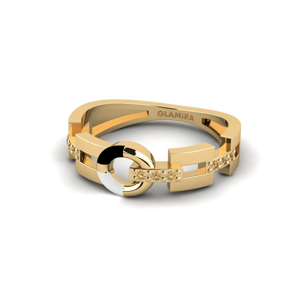 Diamante Marrón Anillo Administravitely