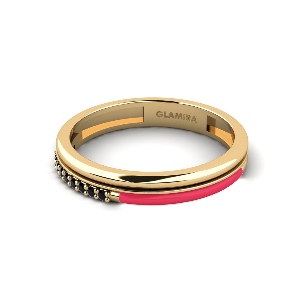 Schwarzer Saphir Ring Anafi