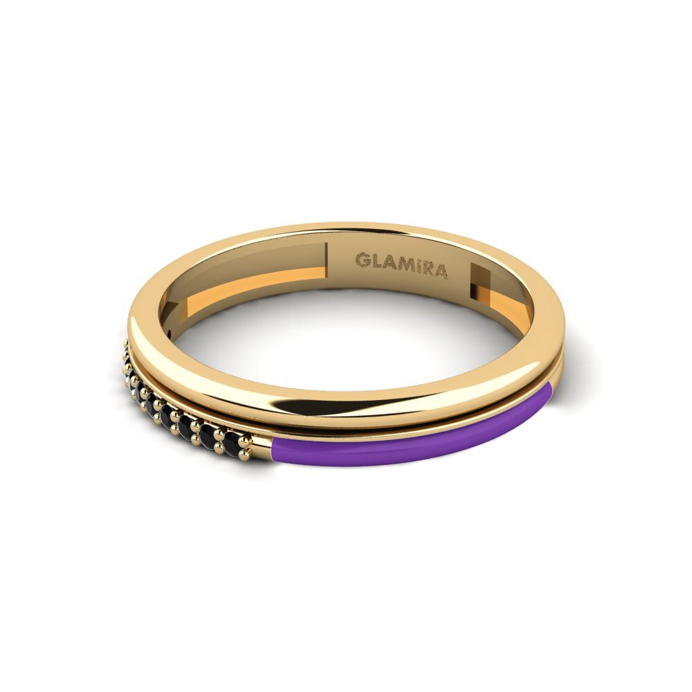 Diamante Negro Anillo Anafi