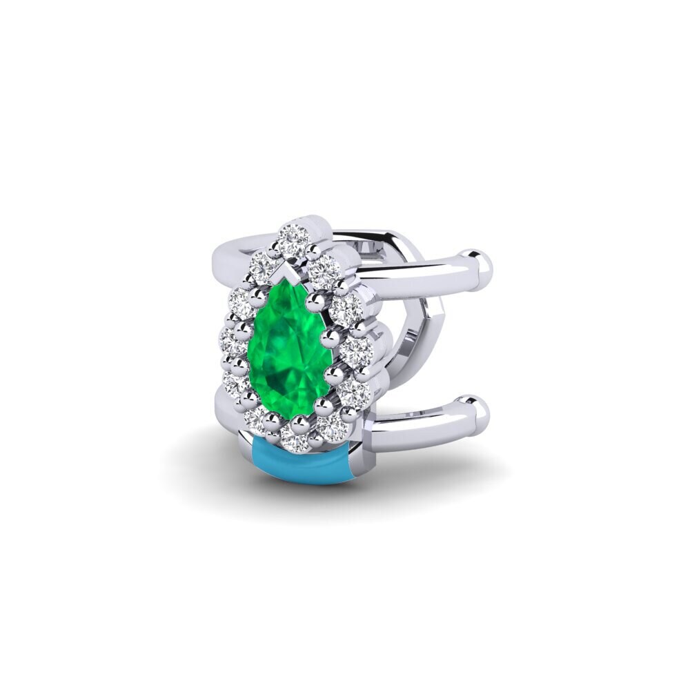 950 Palladium Damen ohrring Andover