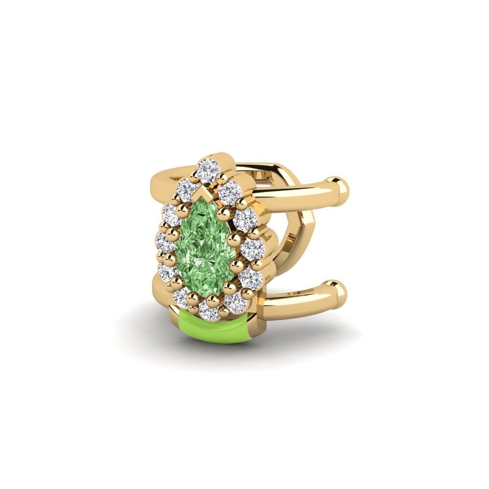 Diamante Verde Pendiente de mujer Andover