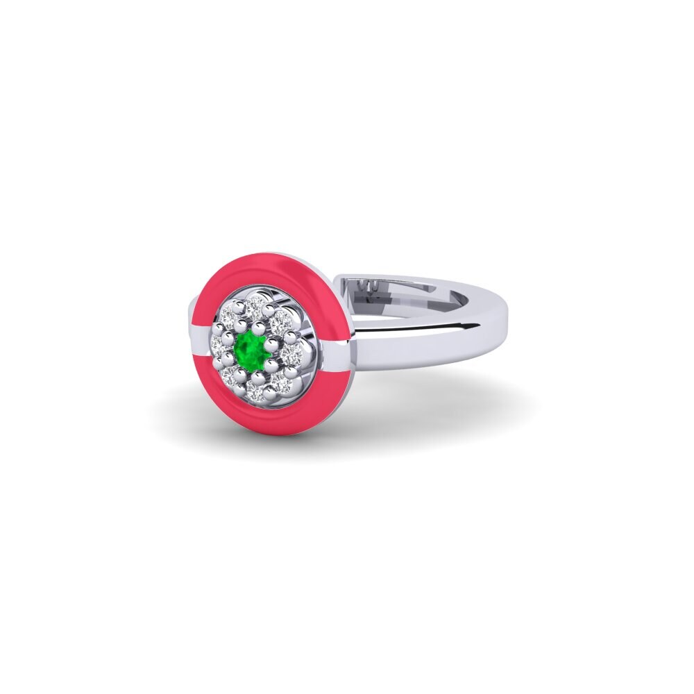 Platino 950 Orecchino da donna Ansonia