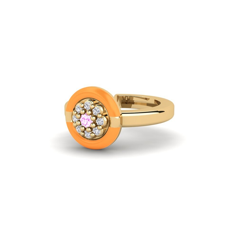 Zaffiro Rosa Orecchino da donna Ansonia