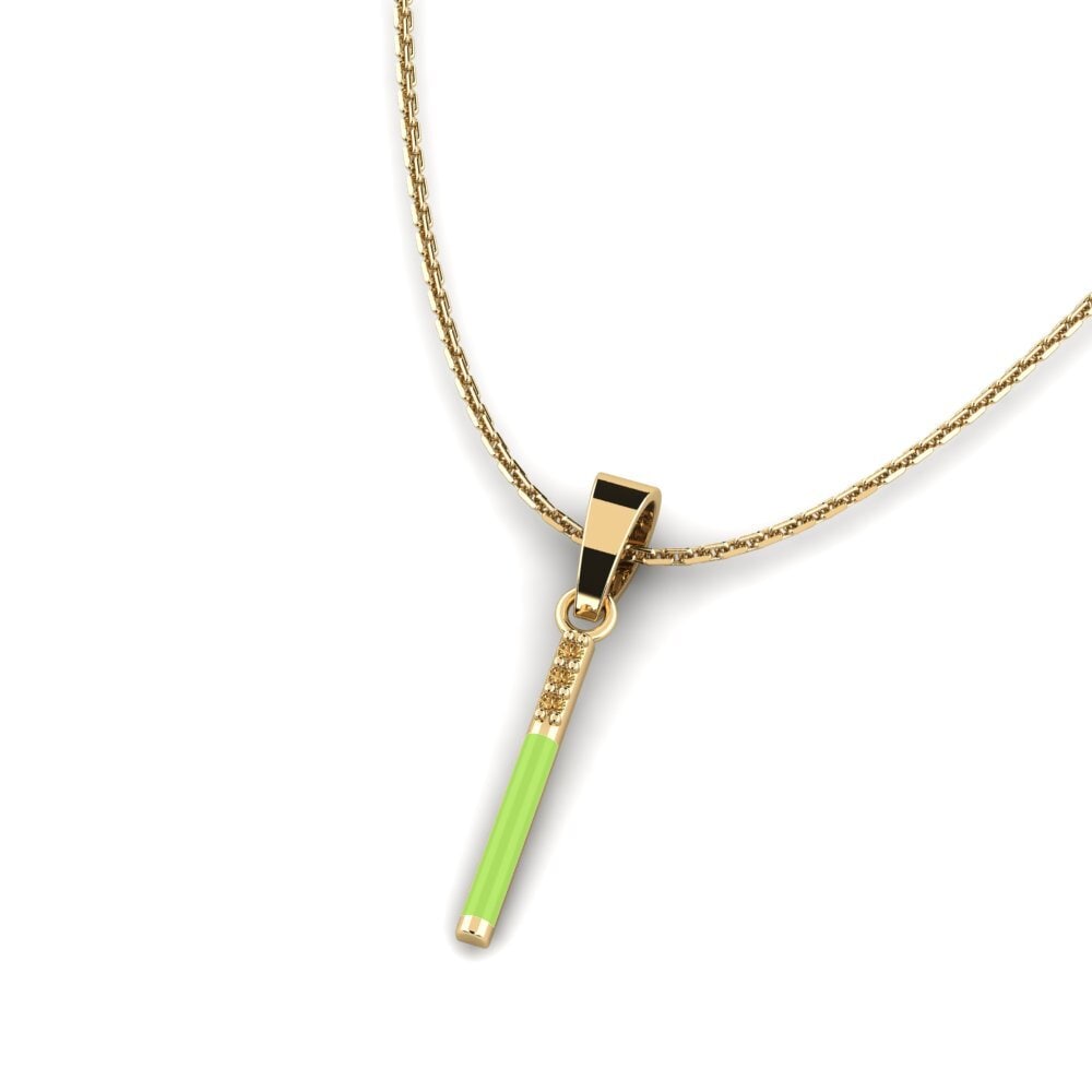 Diamante Marrón Colgante de Mujer Antikeros