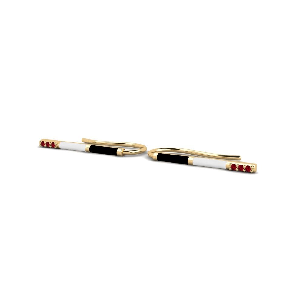 Red Zirconia Women's Earring Apostoloi