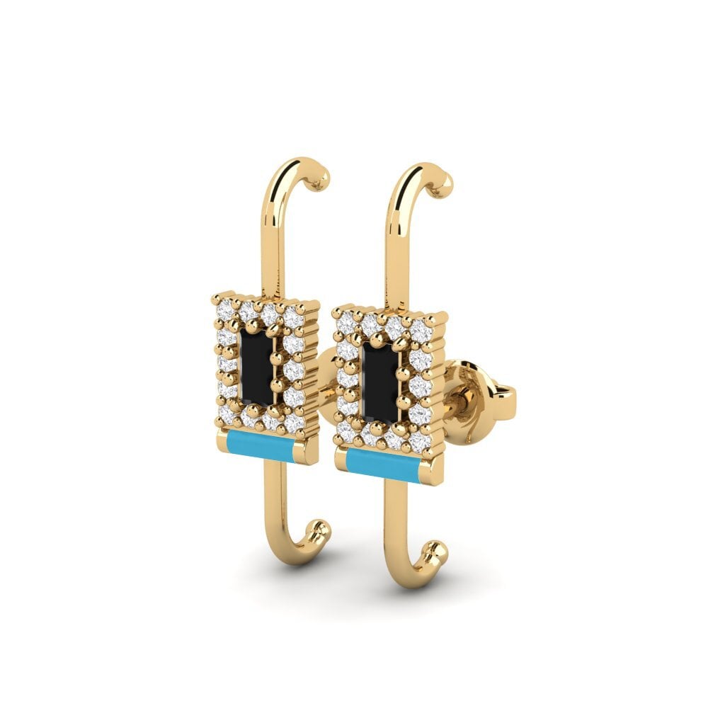 Black Sapphire Women's Earring Ashford