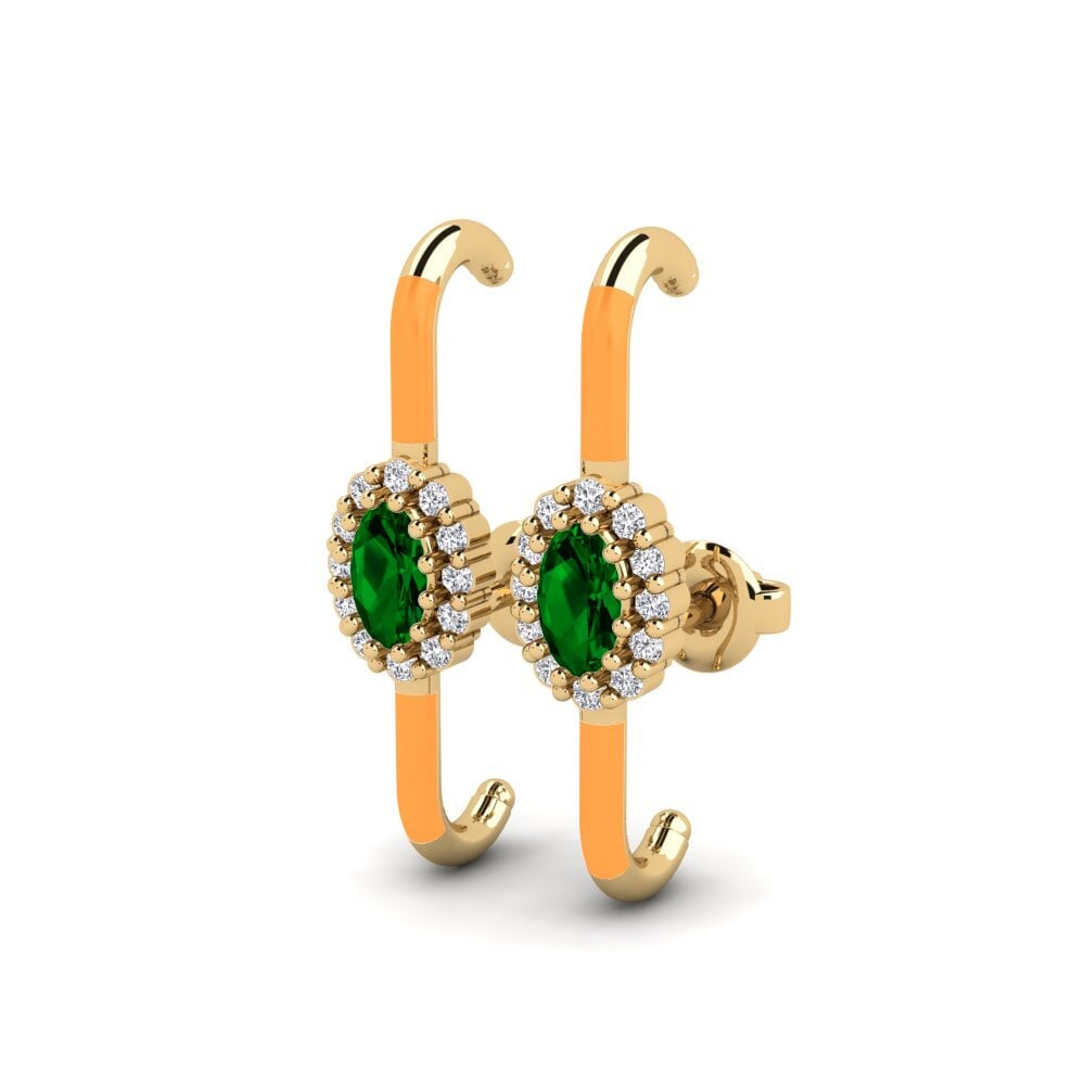 Green Zirconia Women's Earring Bozrah