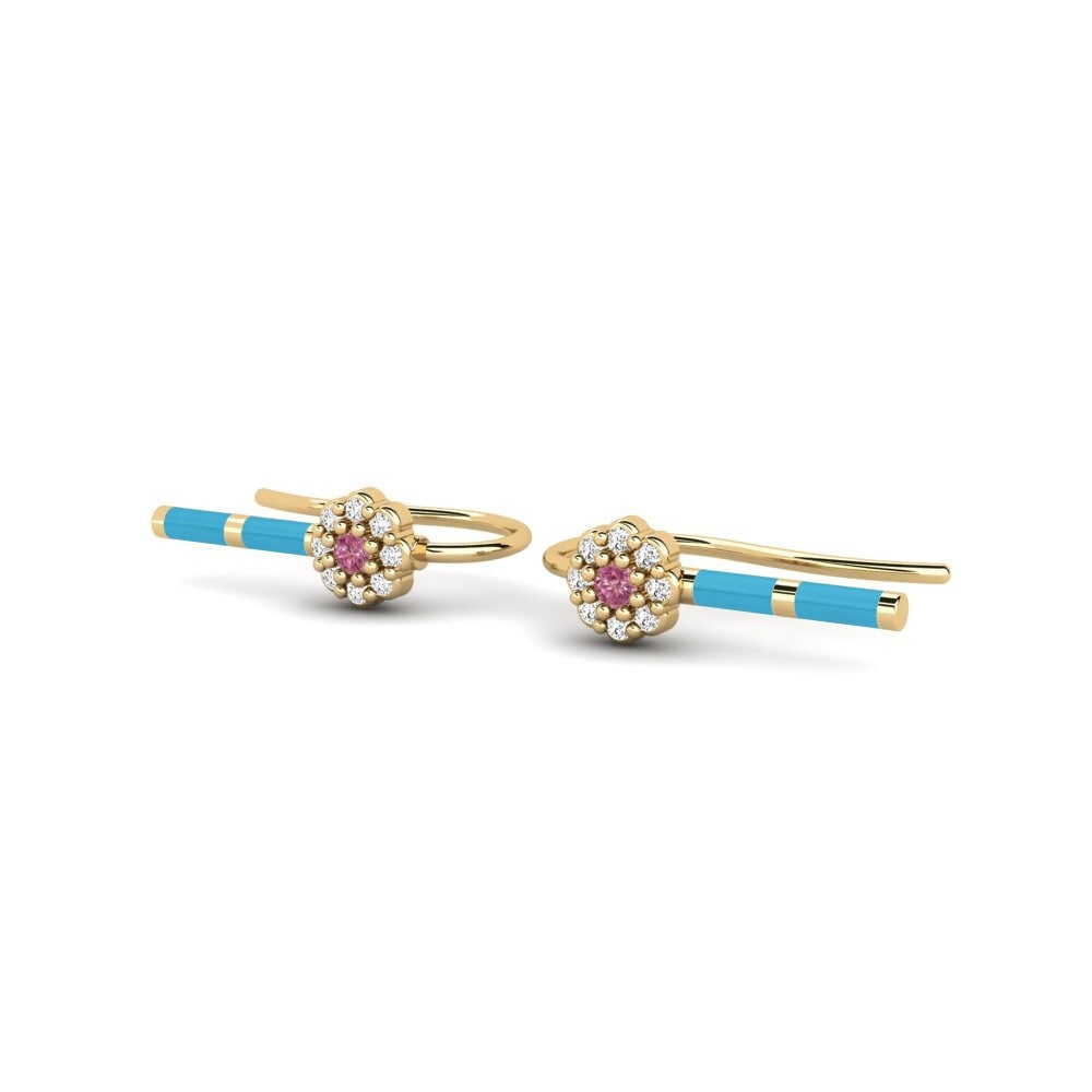 Rhodolite Garnet Women's Earring Canton