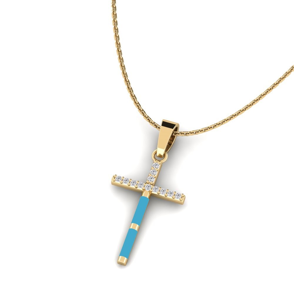 Diamante cultivado en laboratorio Colgante de Mujer Dionysades