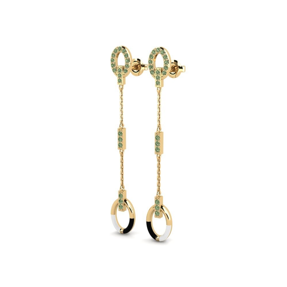 Diamante Verde Pendiente de mujer Diversification