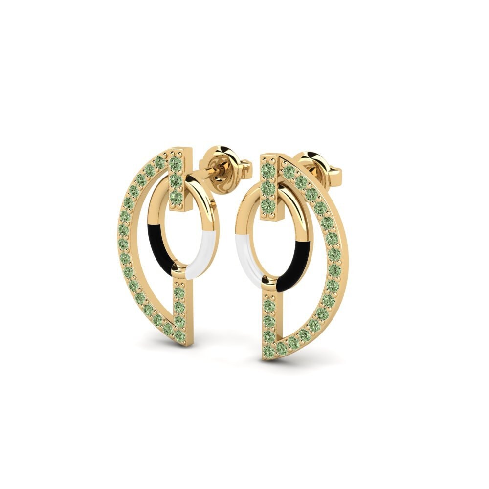 Diamante Verde Pendiente de mujer Evolutionarily