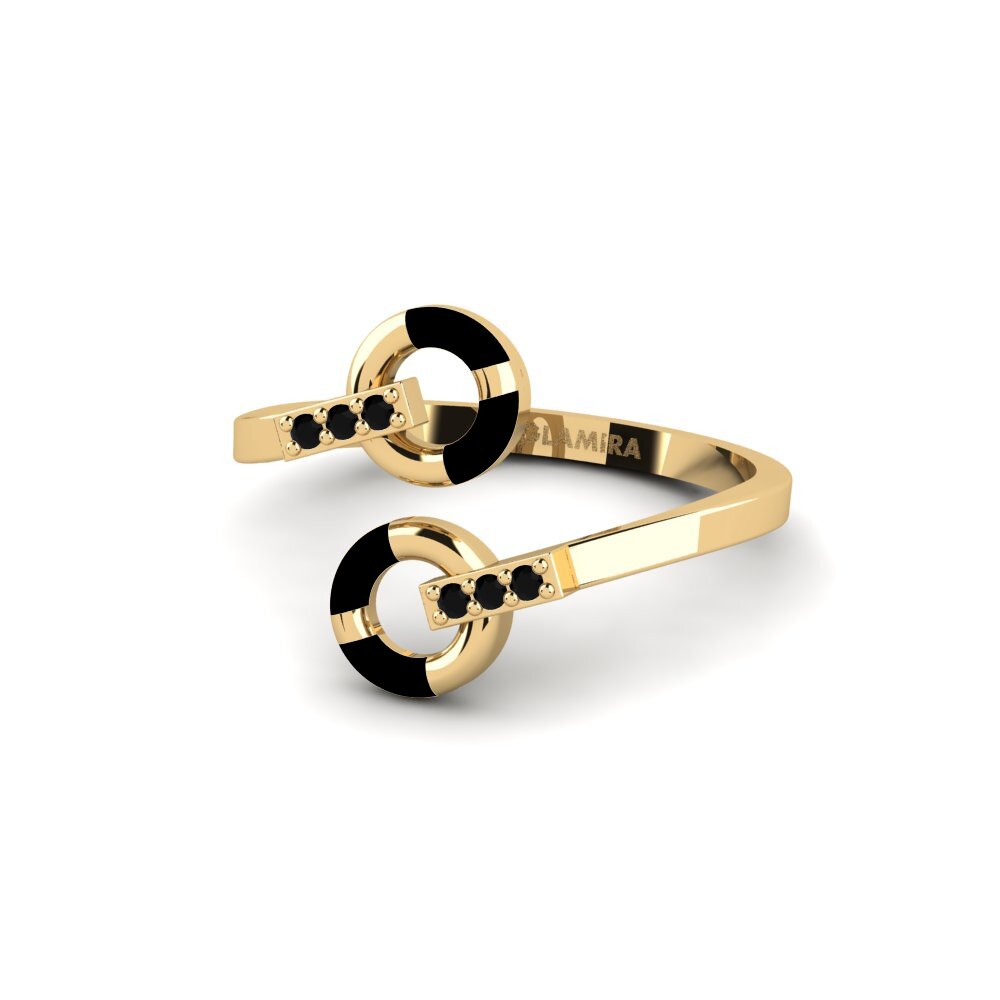 Black Onyx Ring Evolutionary