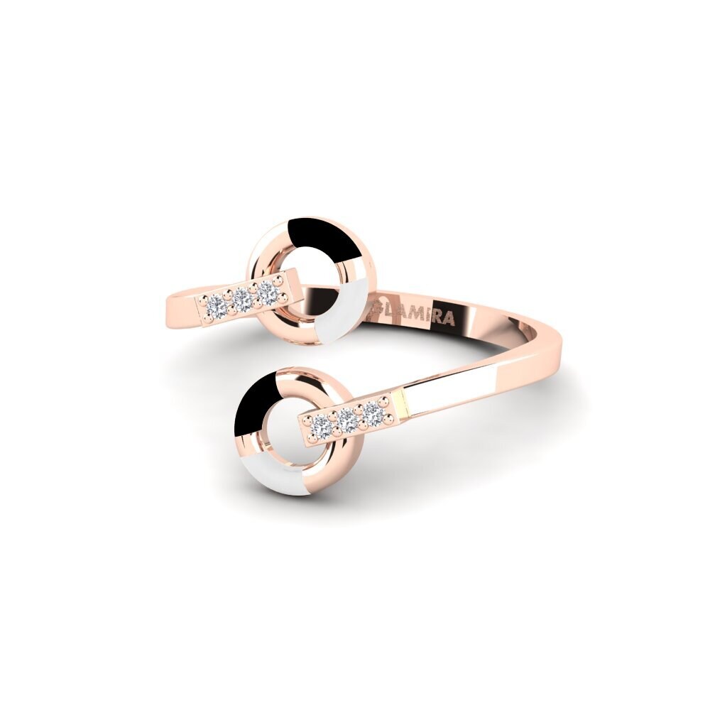 Rotgold 585 Ring Evolutionary