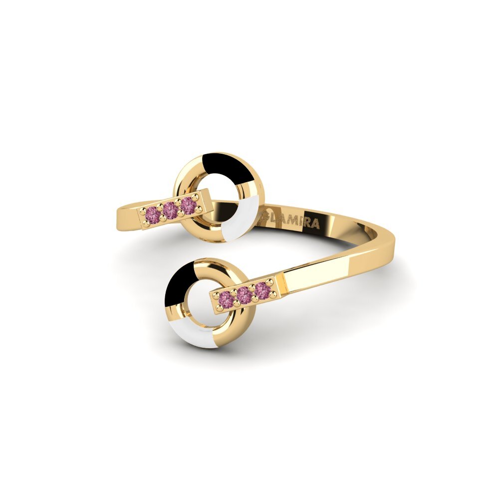 Rhodolit-Granat Ring Evolutionary