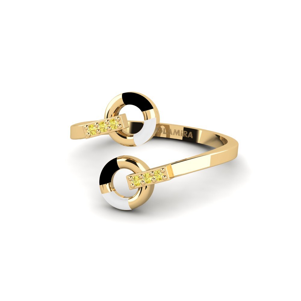Yellow Sapphire Ring Evolutionary