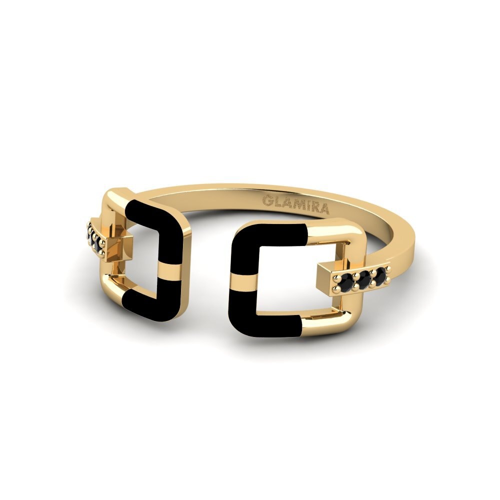 Black Sapphire Ring Evolve