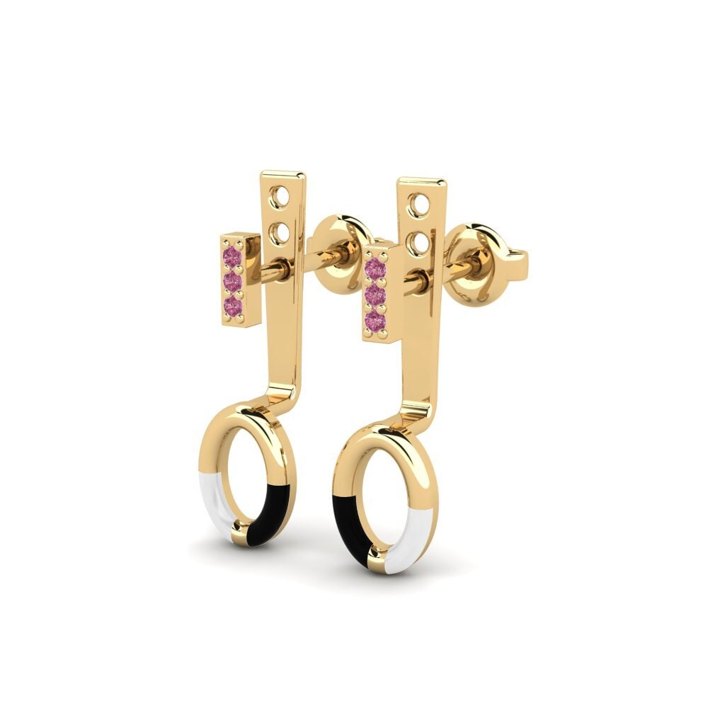 Rhodolite Garnet Women's Earring Exceed