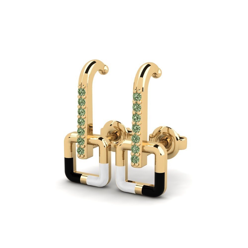 Diamante Verde Pendiente de mujer Federal