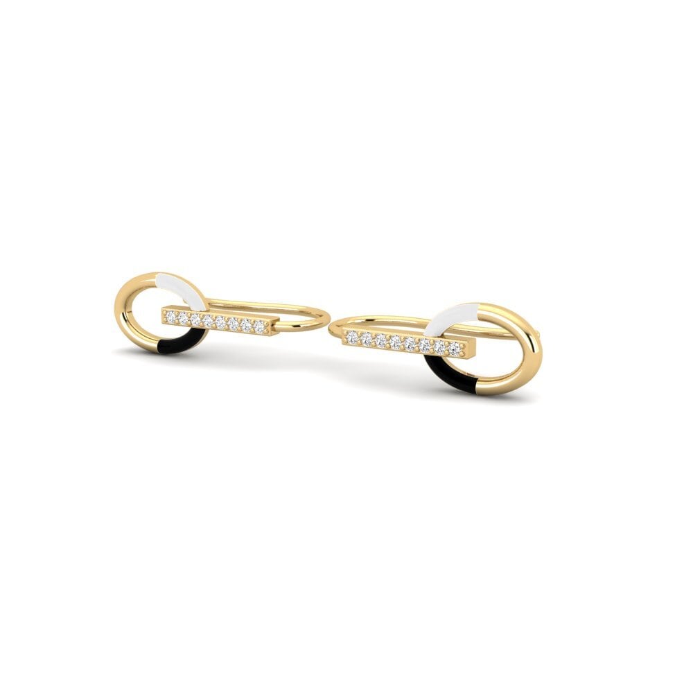 Moissanite Brincos Feminino Federation